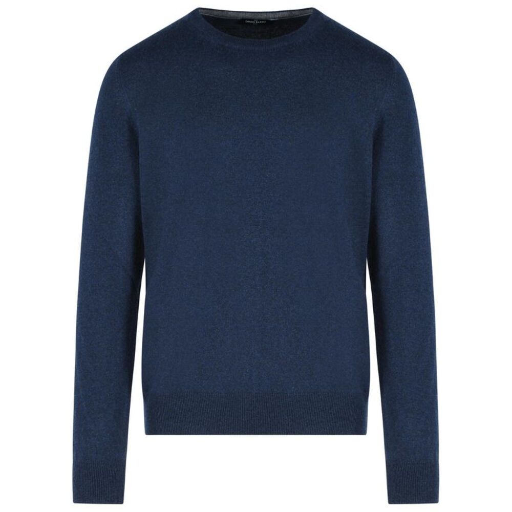 Gran Sasso Blue Cashmere Sweater Men